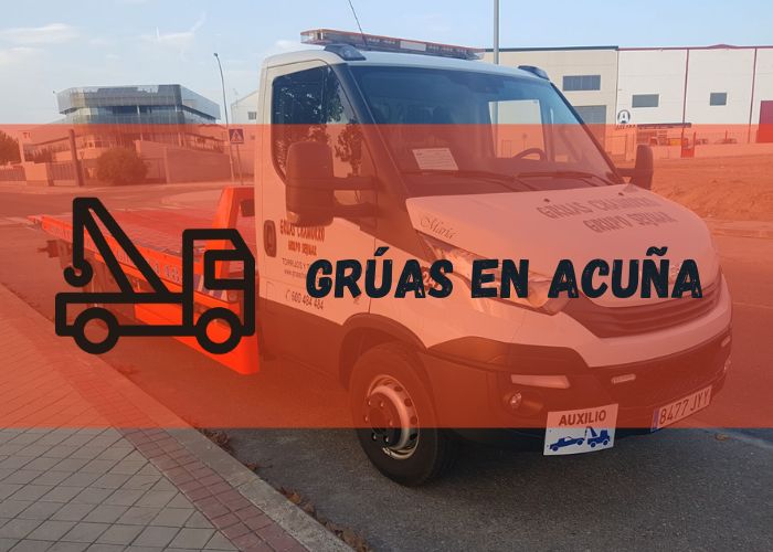 grúa 24h en Acuña