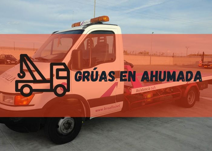 grúa en Ahumada