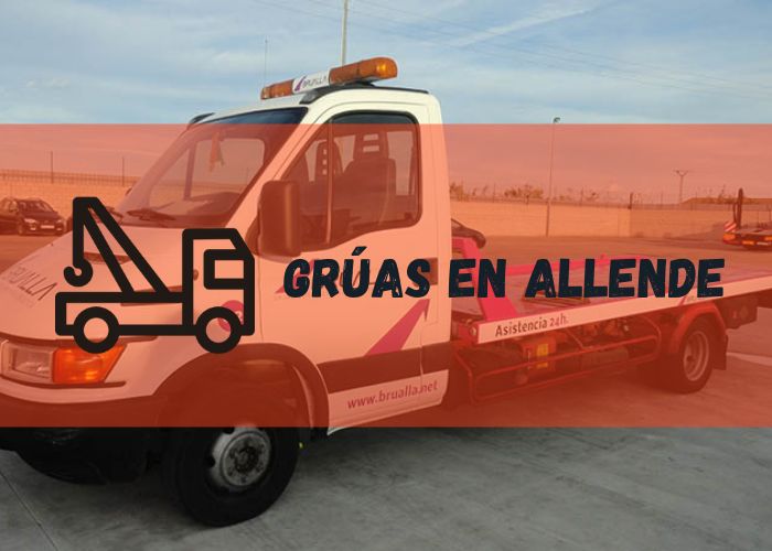 servicio de grúa en Allende