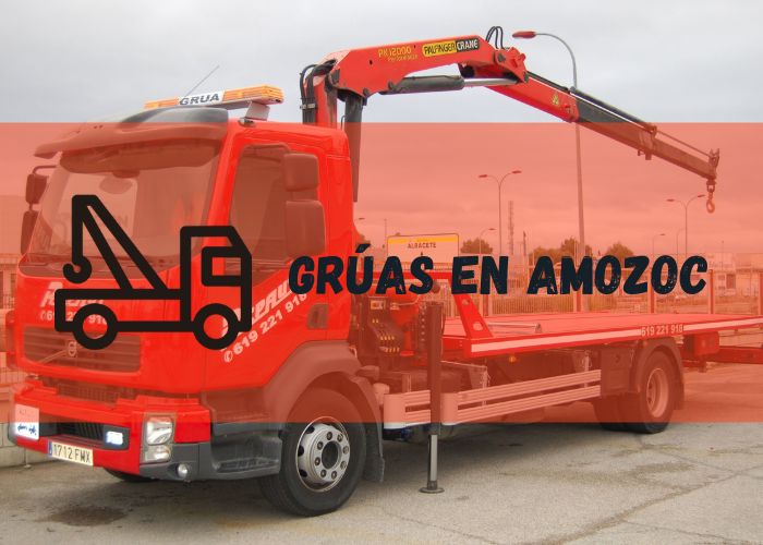 grúa en Amozoc