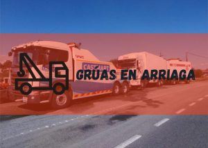 Servicio de grúas en Arriaga