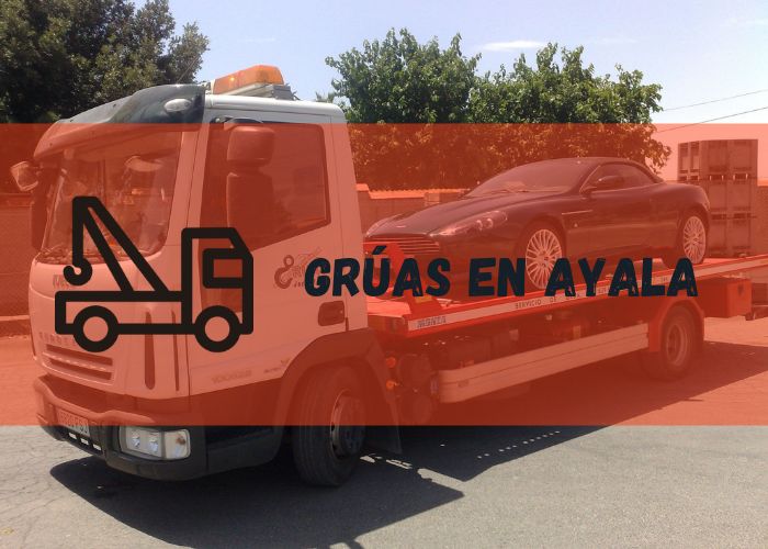servicio de grúa en Ayala