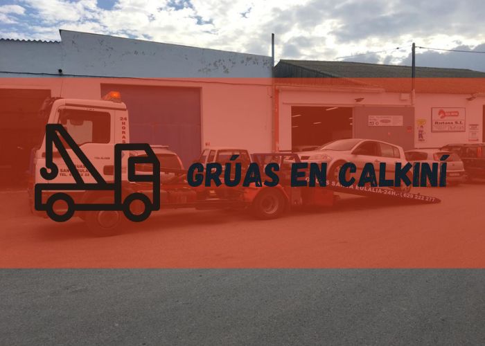 grúa en Calkiní