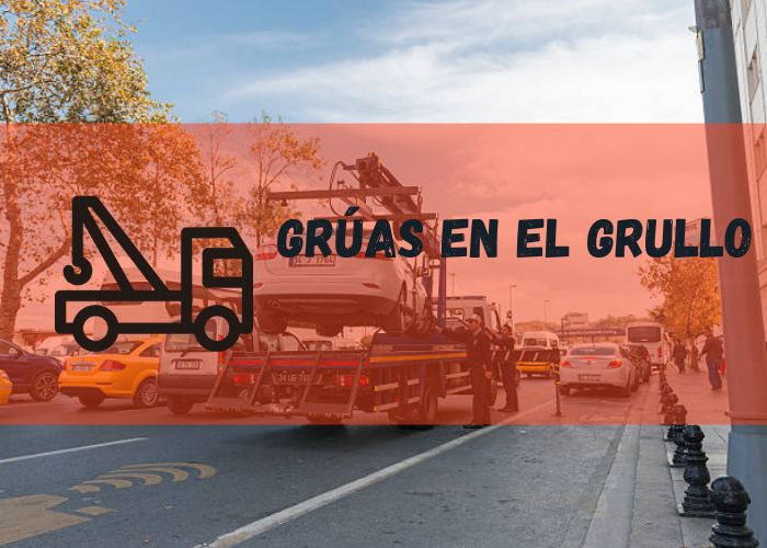 grúa en El Grullo