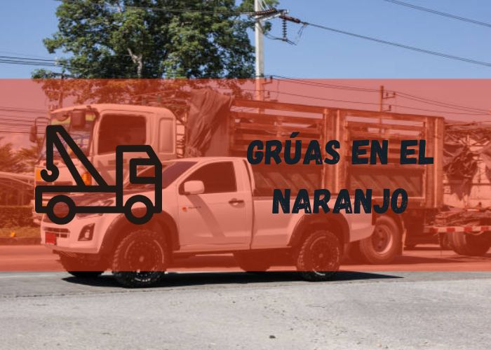 grúa 24 horas en El Naranjo