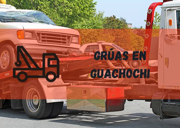 grúa arrastrando un automóvil en Guachochi