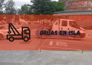 Servicio de grúas en Isla