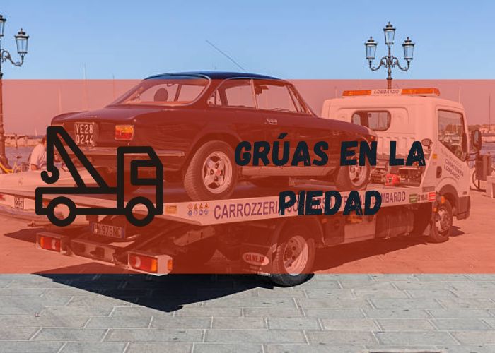 grúa en La Piedad