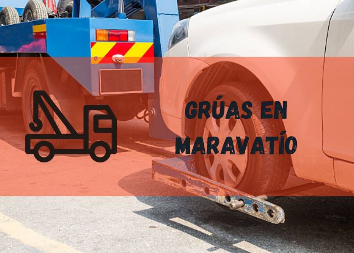 grúa arrastrando un automóvil en Maravatío
