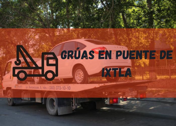 grúa en Puente de Ixtla
