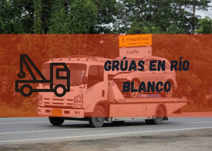 grúa en Río Blanco