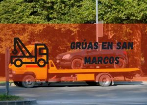 Servicio de grúas en San Marcos