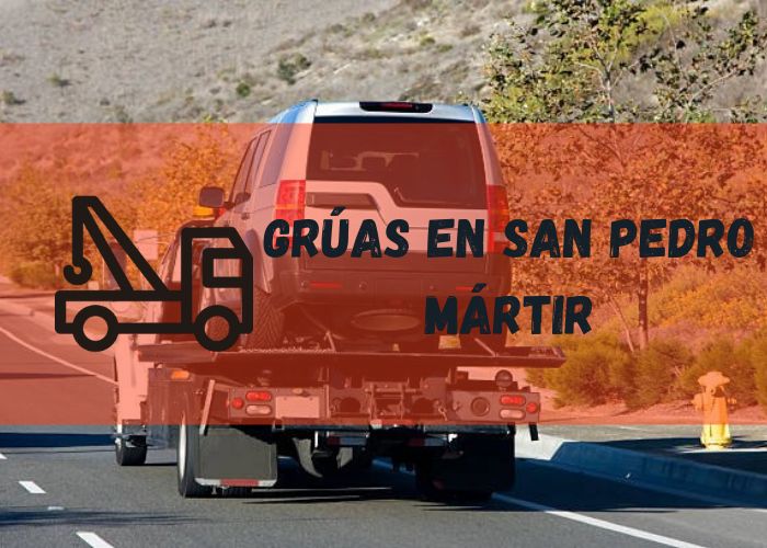 servicio de grúa en San Pedro Mártir
