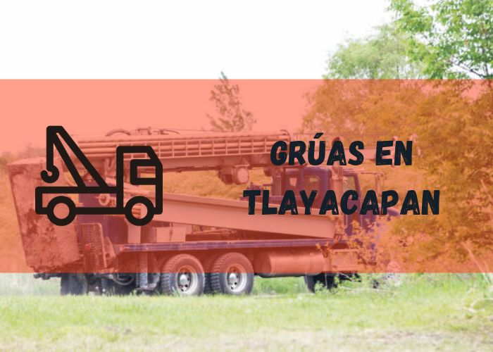 grúa realizando un traslado de un vehículo en Tlayacapan